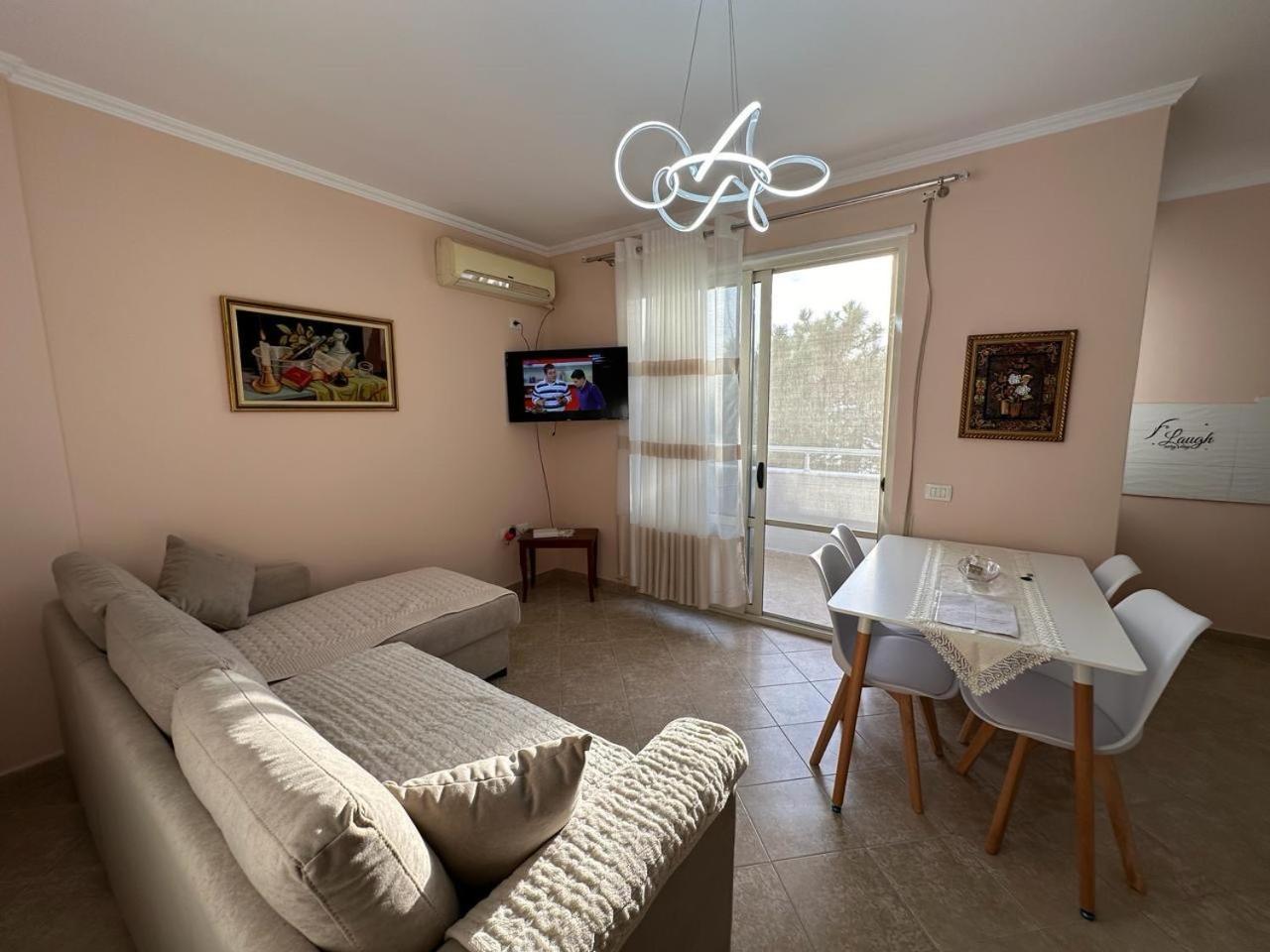 Sunset Sea View - Beachfront Balcony - Ac - Wifi Durres Exterior photo